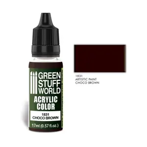 Чоко Браун, Paint - Acrylic Color Paint - 17ml (Green Stuff World)