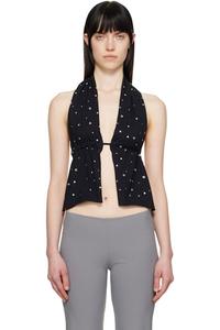 Эксклюзивный черный топ Mia от SSENSE Gimaguas