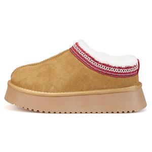 Термические высокие удлиняющие щиколотку снежные ботинки Women's Joy&Mario, светло-коричневый