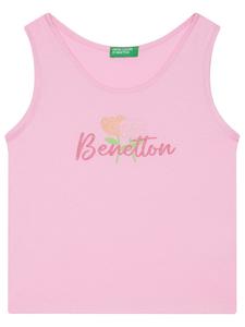 Топ regular fit 3I1XGH012 United Colors Of Benetton, розовый