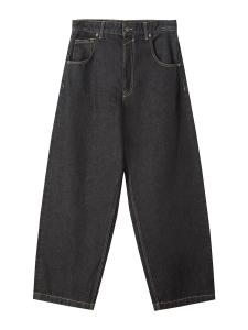 Мешковатые джинсы Bershka, антрацит