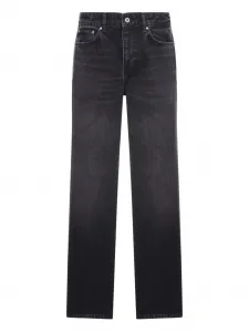 Джинсы с вышитым логотипом Represent, черный