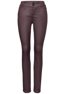 Узкие брюки STREET ONE, бордовый