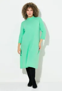 Платье-Свитер с высоким воротником Ulla Popken, Blue Green