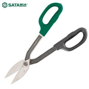 SATA 93216 Лист железа, прямые ножницы для листа, колючая проволока, алюминиевая пластина, ножницы из нержавеющей стали, 12 дюймов