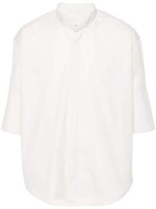 Рубашка с воротником-стойкой AMI Paris