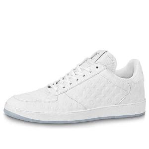 Кроссовки rivoli sneakers 'white mini monogram' Louis Vuitton, белый