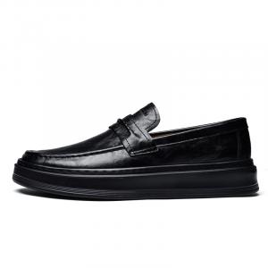 LEXON Лоферы мужские темно-коричневые