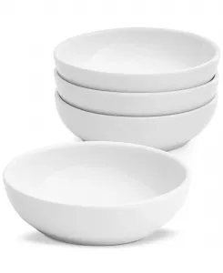 Набор из 4 круглых мисок для соуса James The Cellar, белый