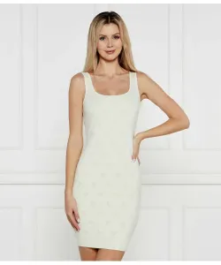 Платье Сары Guess Jeans, бежевый