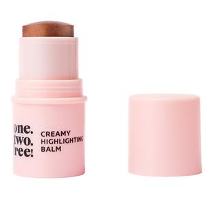 Хайлайтер creamy highlighting balm Onetwofree, 4 g, вес 4 гр.