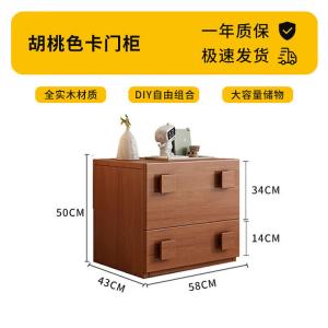 Yu Senyi Комод для спальни и гостиной настенный из массива дерева, винтажный, 3 круглые дверцы, светлый люкс, в собранном виде