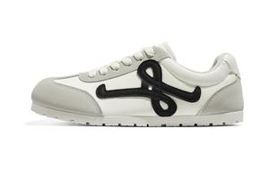 Легкие, износостойкие и нескользящие низкие кроссовки для женщин RENBEN, Beige Black