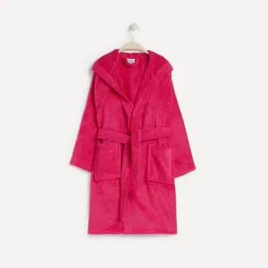 Детский хлопковый халат 360 гр/м2 Zafiro Basics El Corte Inglés, фуксия