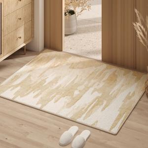 AOVOC Ковер 120х180 см из ПВХ в японском стиле, для прихожей, Natural Wood Style, Wooden Lane - Door Mat - 06