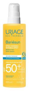 Спрей для загара Uriage Bariesun Invisible SPF50+, 200 мл