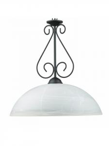 Подвесной светильник Ø 40 x (T)103 см в матово-черном и белом цвете Licht-Erlebnisse