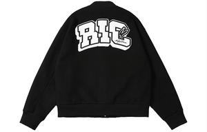 Бейсбольная куртка унисекс RickyisClown, Карамель красный