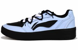 Мужские низкие скейтбордные кроссовки LiNing Yuanbao V3 с противоскользящим и износостойким покрытием, синие