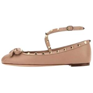 Женские балетки Garavani Rockstud Slip On Valentino, Pink