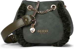GUESS Женская сумка Davika через плечо, Forest