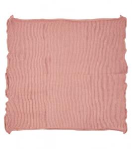 Сарое одеяло с ребристым плетением 1 + in the Family, Rose