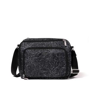 Baggallini Женская современная сумка через плечо для камеры Baggallini, Midnight Blossom