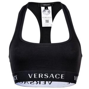Бюстгальтер Versace, черный