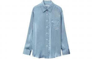 Футболка унисекс синяя Alexander Wang