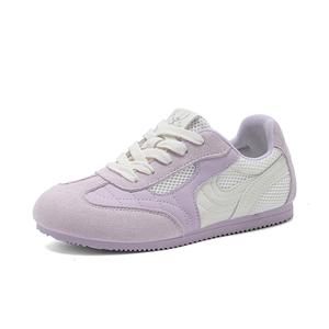 La Chapelle Женские повседневные туфли с низким верхом, устойчивые к истиранию, бежево-фиолетового цвета