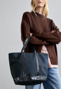 Сумка-шоппер Vanessa Bruno CABAS ZIPPE, Pyrite/Dark Blue