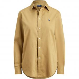 SS26 Футболка женская Polo Ralph Lauren, коричневый желтый