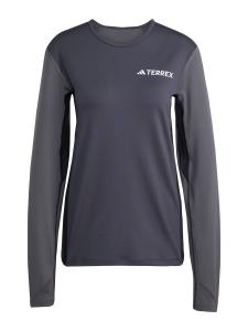 Футболка Performance ADIDAS TERREX Multi Synthetic Base Layer Long, серый/базальтово-серый