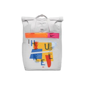 Nike Фурзановый вяз Идо тканевый рюкзак стандартный унисекс светло-серебристый, Color Collision