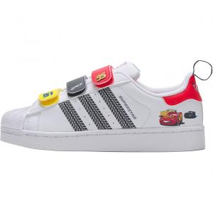Adidas Originals Детские кроссовки для скейтбординга Superstar 2 Low Top, белые