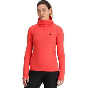 Водолазка с капюшоном из флиса Vigor grid Outdoor Research, цвет sunrise