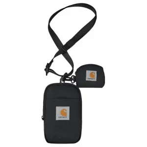 Carhartt WIP Водонепроницаемая тканевая сумка кросс-боди Regular мужская Black