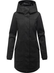 Пальто межсезонное Ragwear Janesha, темно-серый