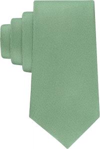 Мужской галстук-бабочка Tommy Hilfiger Core Oxford Solid - классический деловой и формальный галстук, Hunter Green
