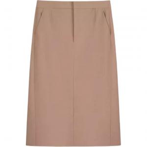 Юбка длинная Casual Karl Lagerfeld SS25 KARL LAGERFELD/Karl Lagerfeld Jeans, светло-коричневый