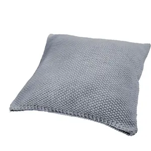 Чехол для подушки Чехол для подушки вязаный в модных цветах Primera, Mittelgrau