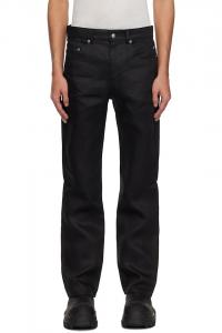 Голливудские рабочие джинсы Headon Rick Owens, черный