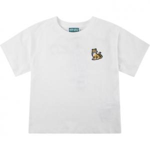 Детская футболка Kenzo, слоновая кость