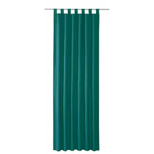 Штора DOVE на петлях, 1 шт. Tom Tailor Home, аквамарин