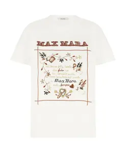 Стильный топ для модниц Max Mara, белый