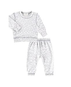 PAIGELAUREN Универсальный комплект для отдыха Hacci в леопардовом принте - Baby PAIGELAUREN, мультиколор