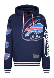 Толстовка с капюшоном Recovered Sweatshirt NFL Bills Go Bills, синий