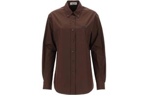 Рубашка женская коричневая Miu Miu