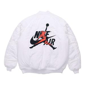 Куртка wings ma-1 logo printing stay warm casual jacket white Air Jordan, белый