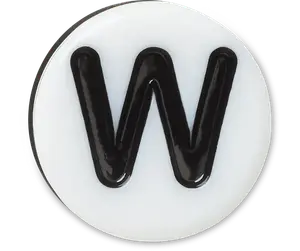 Джиббитсы Tiny Friendship Letter W Crocs